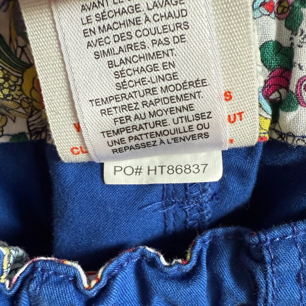 Koi Lindsay Cargo Royal Blue scrub pants sz: Small Tall - Picture 10 of 13